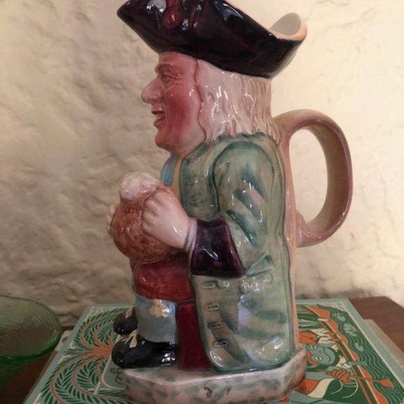 Vintage Toby Philpott Ceramic Toby Jug Beswick England, English Pottery - Picture 3 of 4